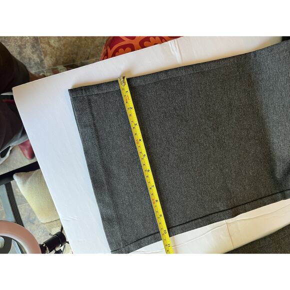 Gray NY Style & Co Ponte Mid rise Stretch Knit Pull on Bootcut Pants - XL - Picture 4 of 11